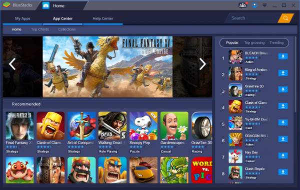 BlueStacks اسکرین شات