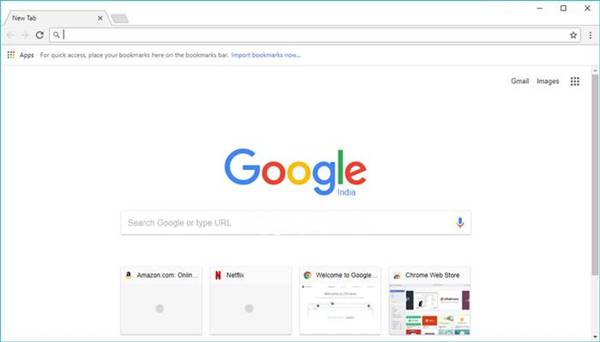 Google Chrome لقطة شاشة