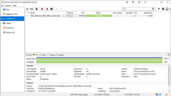 uTorrent Pobierz dla Windows 11, 10, 7 (32-bitowy/64-bitowy) - Polski